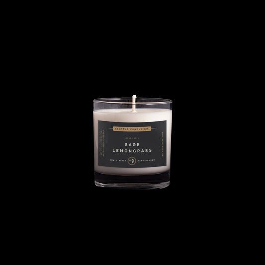 Sage + Lemongrass Candle, Large 8oz