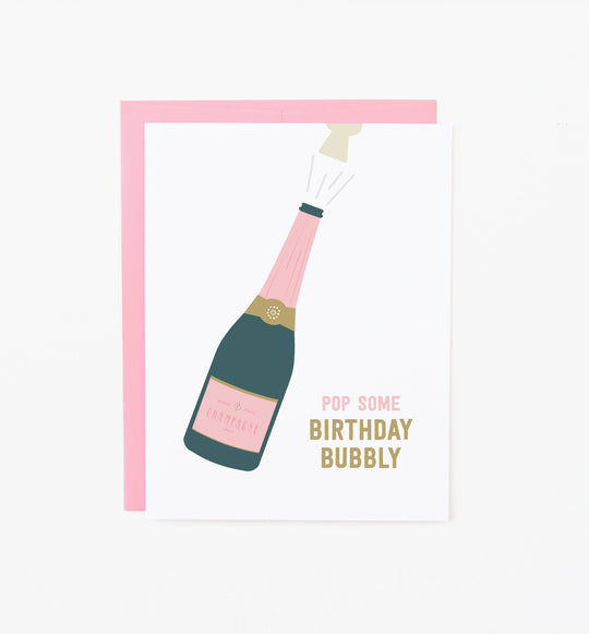 Birthday Bubbly Card