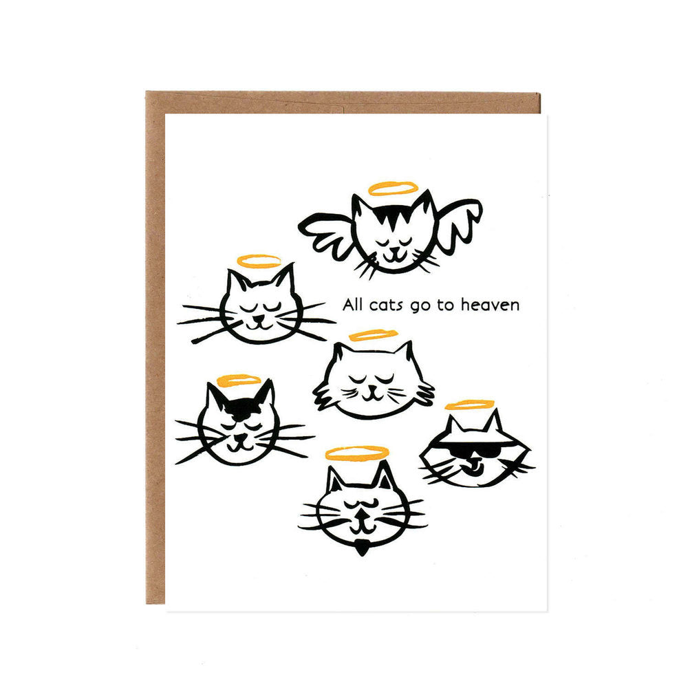 Cats Sympathy Card